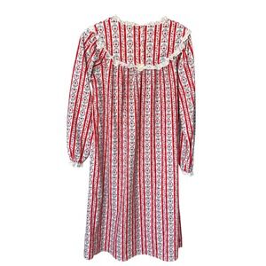 Lanz of Salzburg Girls cotton flannel Tyrolean nightgown Pajamas Sleepwear XL